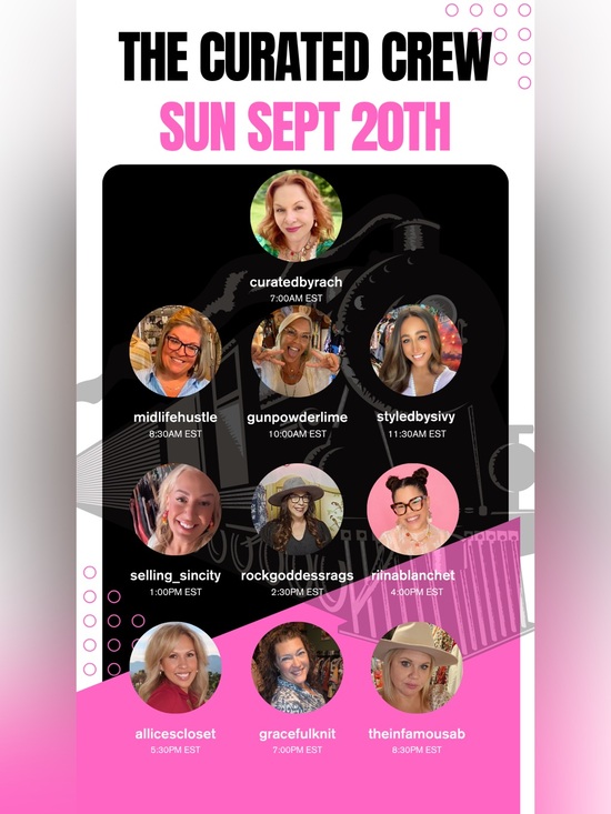 Dresses & Skirts - The Curated Crew Raid Train 9/20 Notification Flyer